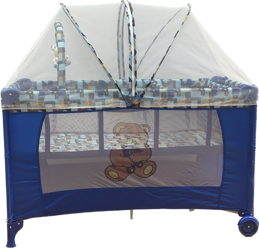 Patut Copii Pliabil 120×60 Blue Bear