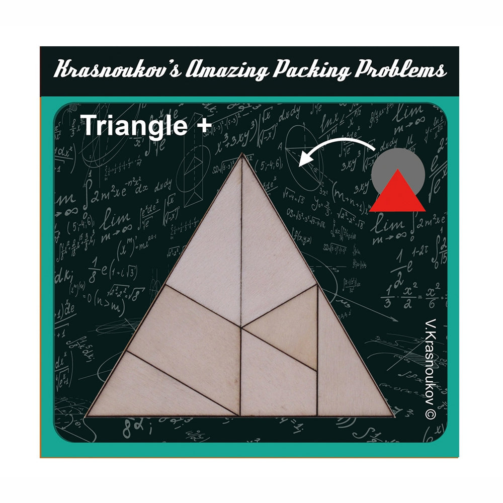 Механичен пъзел Krasnoukhov's Packing Problem - Triangle +