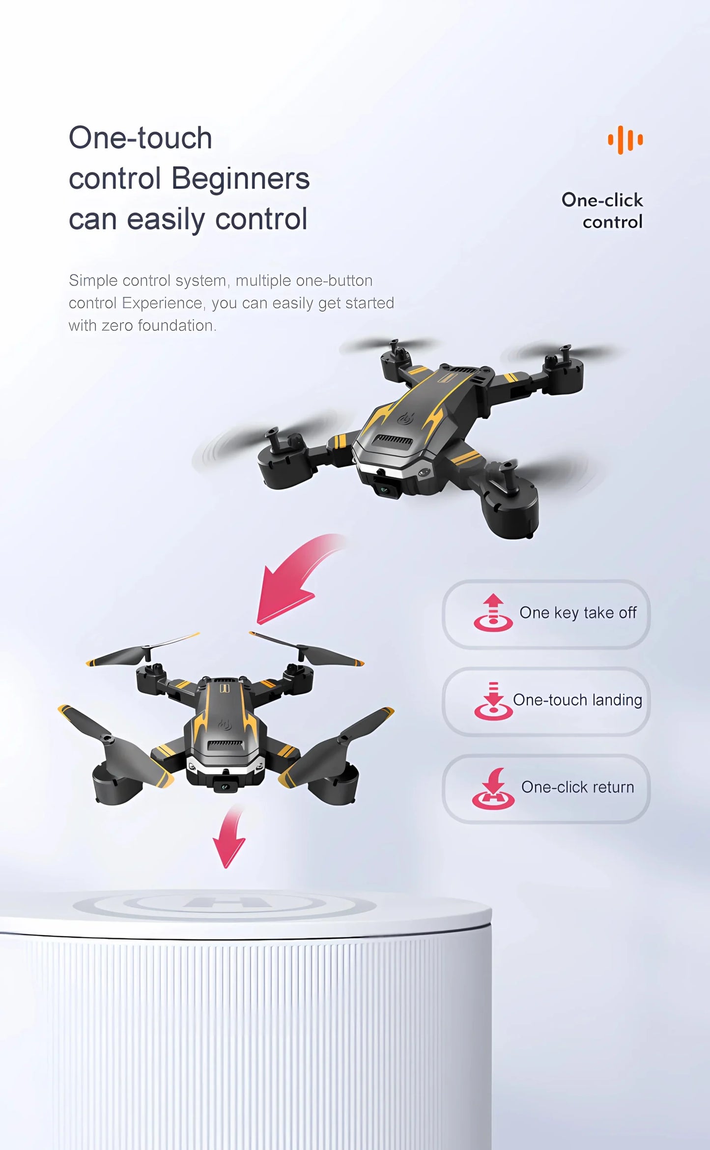 Nuovo drone s6 max 8k fotocamera 4k hd modalità professionale per evitare ostacoli foto aeree flusso ottico pieghevole quadcopter giallo dual8k borsa 1b