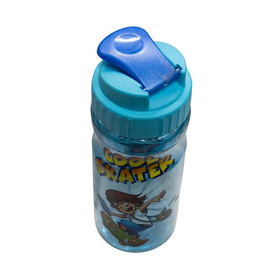 Sticlă din plastic pentru apă, mesaj Cool Skater, 500 ml