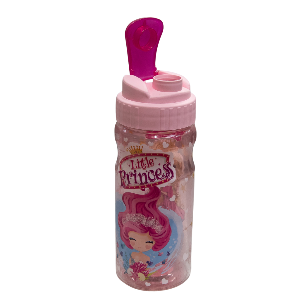 Plastic water bottle, Little Princess message, 500 ml