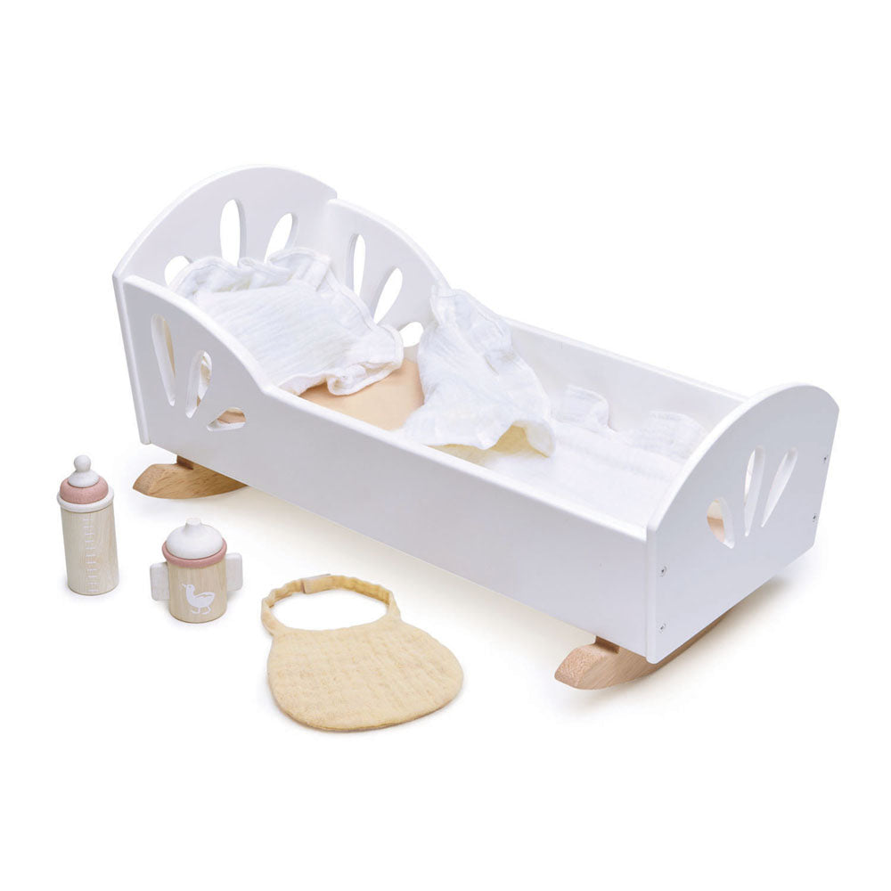 Cuna tipo cisne, fabricada en madera de primera calidad - Sweet Swan Dolly Bed - TL8106