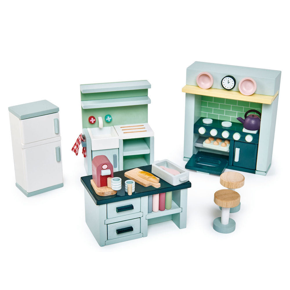 Juego de muebles de cocina cola de milano - con 22 piezas - TL8153