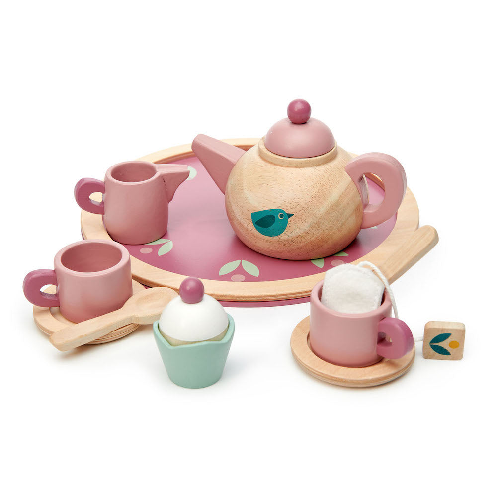 Set para servir té - Birdie Tea - 8 piezas - TL8239