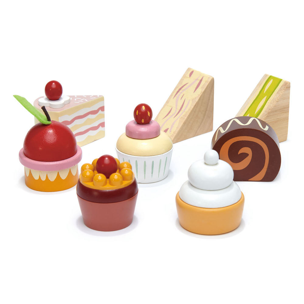 Soporte para tartas - Mini Chef Birdie Afternoon Tea - 9 piezas - TL8242