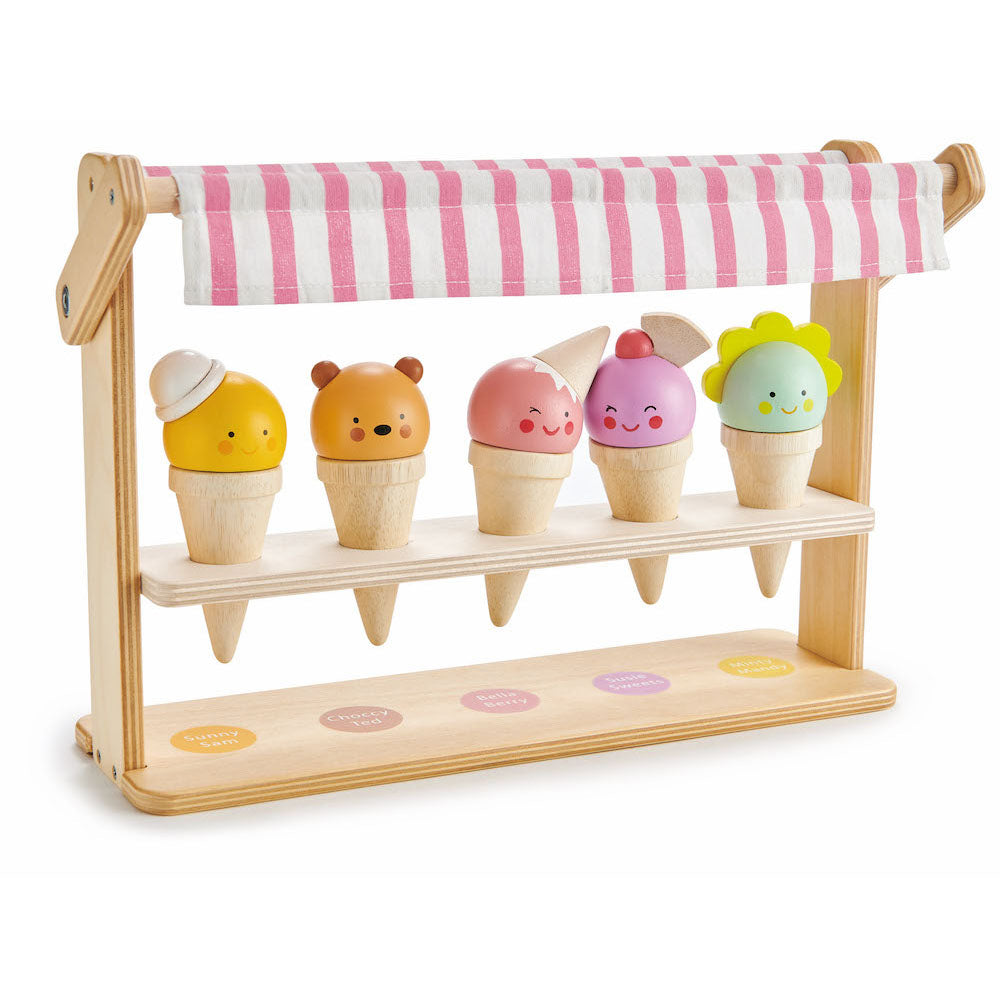 Puesto de helados - Scoops and Smiles - 6 piezas - TL8243