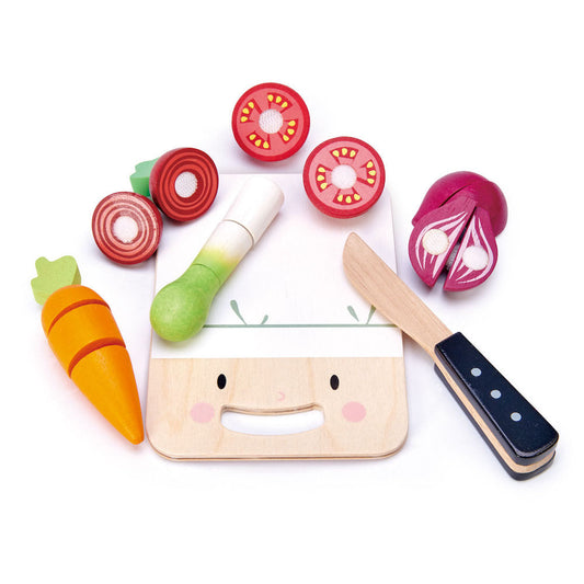 Tabla de Cortar Mini Chef - Picadora y verduras - TL8274