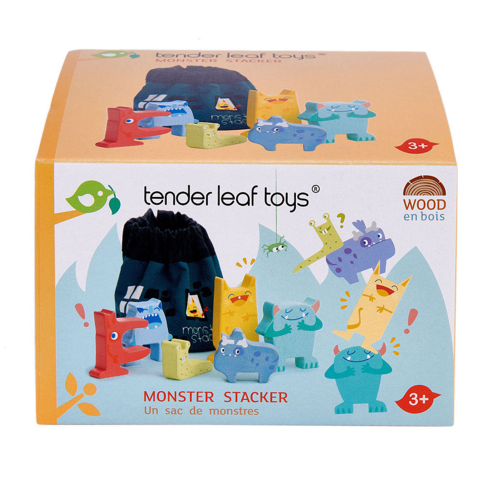 Conjunto de monstruos en una bolsa - Monster Stacker - 7 piezas - TL8344