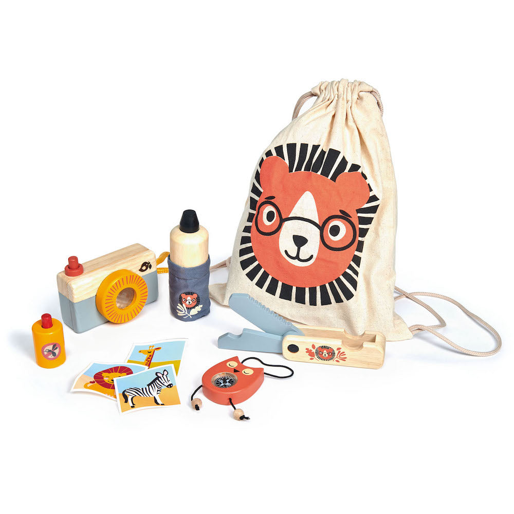 El kit del explorador de safari - Safari Adventure - 10 piezas - TL8365