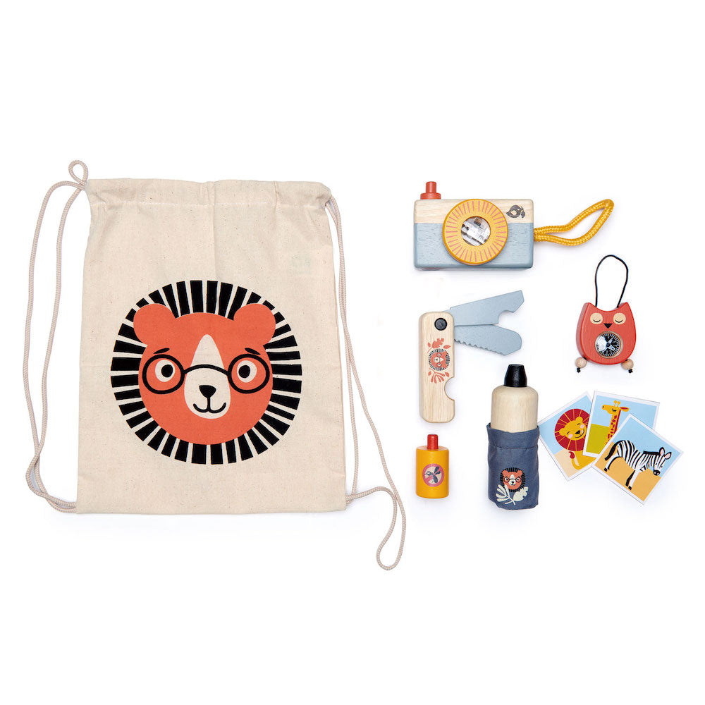 El kit del explorador de safari - Safari Adventure - 10 piezas - TL8365