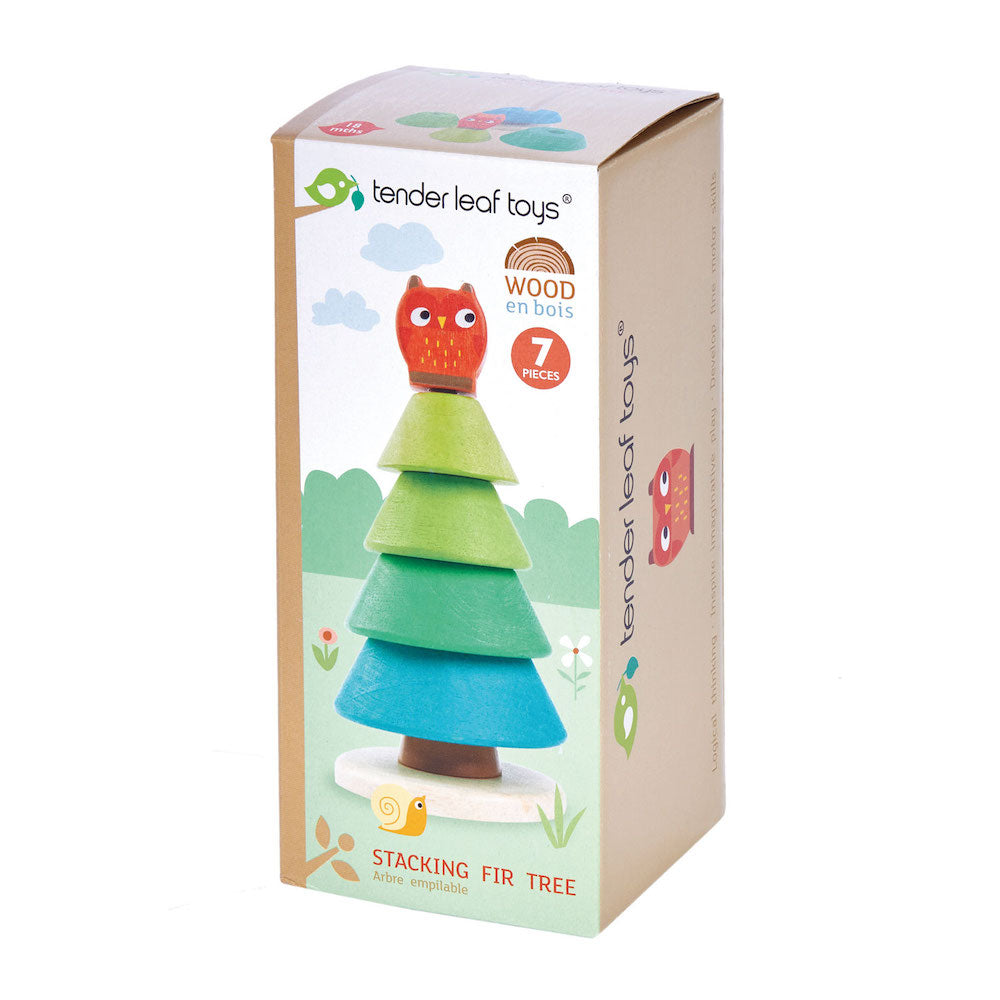 Puzzle apilable Árbol de Navidad - Abeto apilable - 7 piezas - TL8460