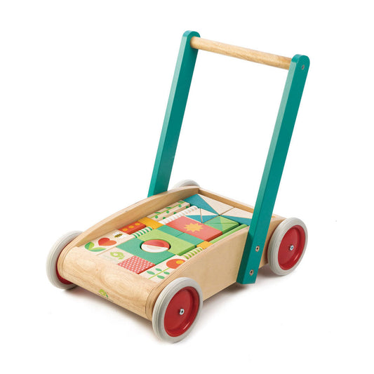 Проходилка на блокчета - Baby Block Walker - 29 части - TL8464