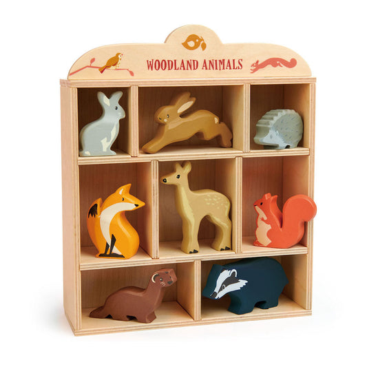 Горските животни на рафта - Woodland Animals - 8 броя - TL8470