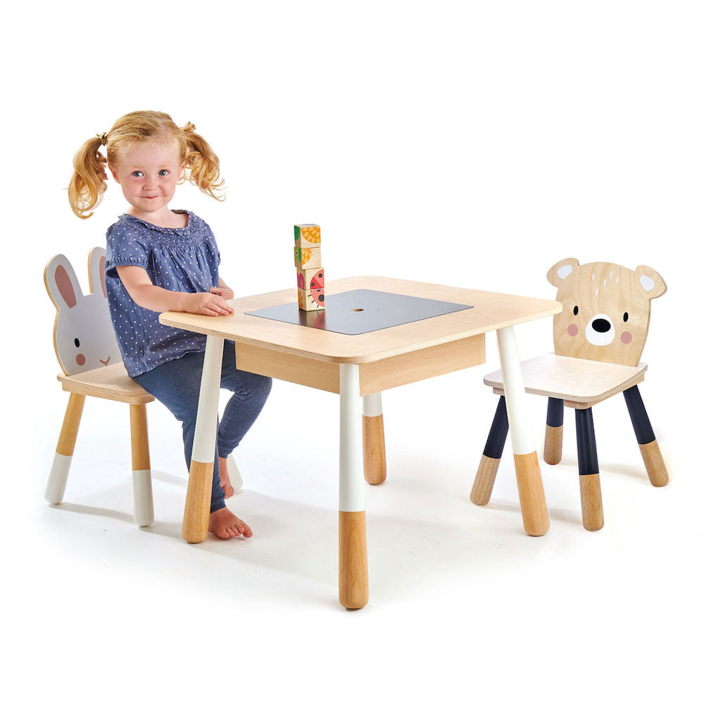 Mobiliario infantil (Mesa con 2 sillas) - Mesa y Sillas Bosque - TL8801