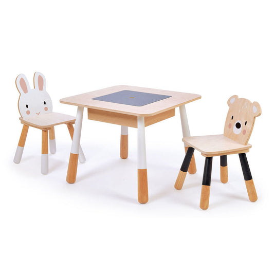 Mobiliario infantil (Mesa con 2 sillas) - Mesa y Sillas Bosque - TL8801