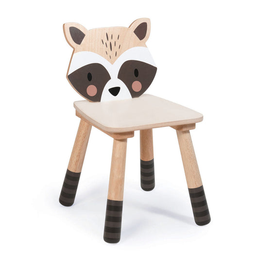 Silla Racoon, fabricada en madera de primera calidad - Forest Racoon Chair - TL8824