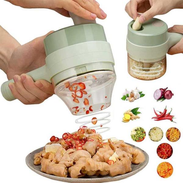 Shredder Blender, Portable 4 in 1, for Vegetables and Meat