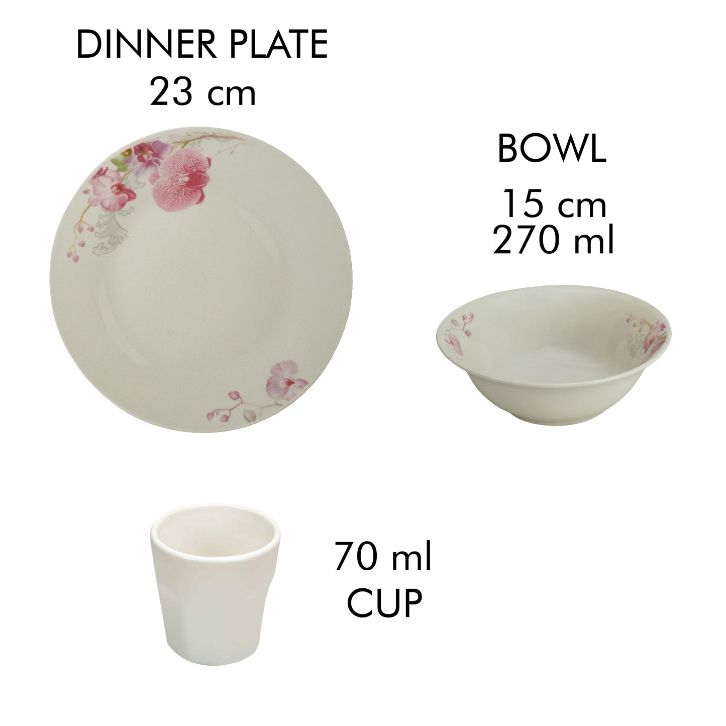 Complete Table Service Set 3 pieces