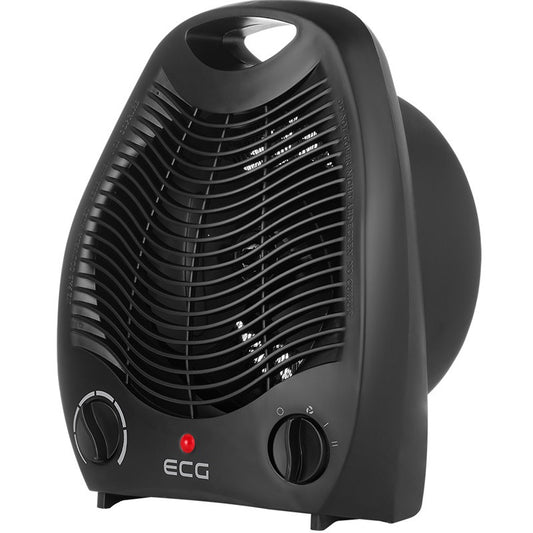 Elektromos fűtés ECG TV 3030 Heat R, 2000 W, 2 sebesség, 3 üzemmód, termosztát, fekete