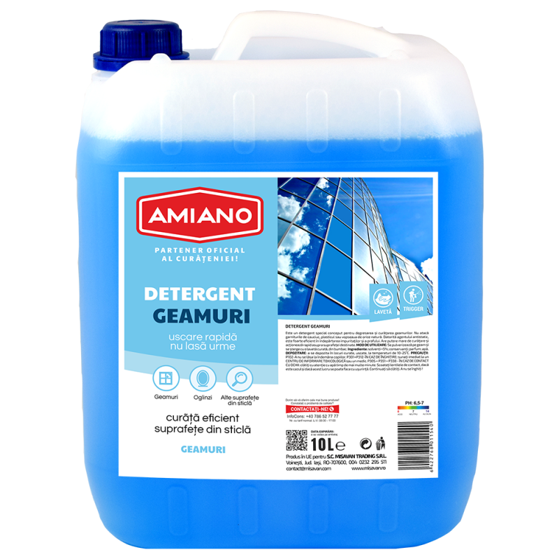 Amiano Detergent Geamuri 10L