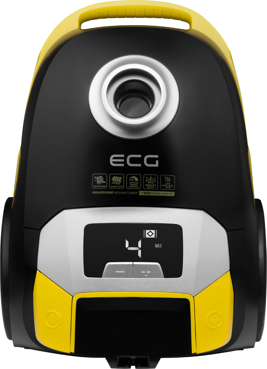 Zsákos porszívó ECG VP S5020 Animal Comfort, 800 W, 2,5 liter, HEPA szűrő E10