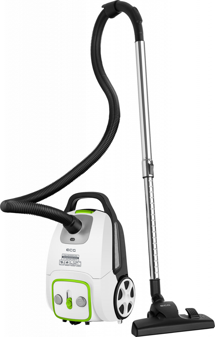 Vacuum cleaner with textile bag ECG VP S3010, 700W, collection capacity 3 L, filter HEPA 11