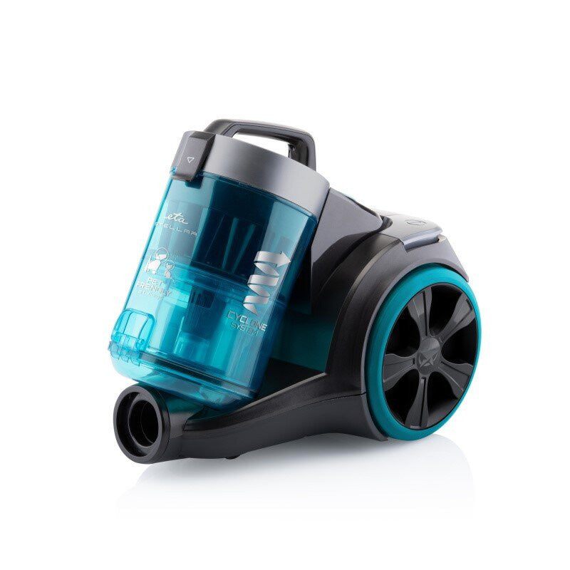 Aspirador sin bolsa ETA Stellar 1221, 700 W, 1,5L, Tecnología Ciclón, Motor ECO, 2 filtros HEPA