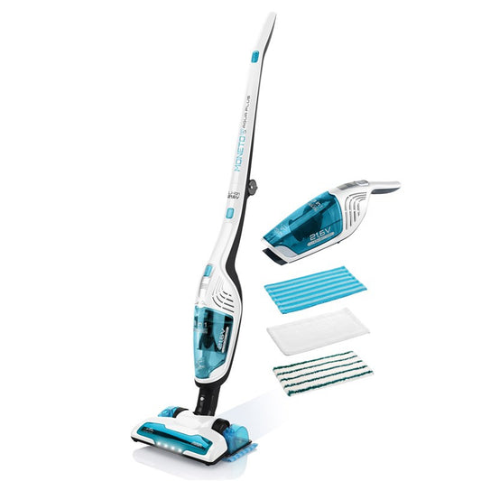 Vertical vacuum cleaner and mop 3 in 1 wireless ETA Moneto II AQUA PLUS 6453 90000, Li-ion 21.6 V, 0.55 l