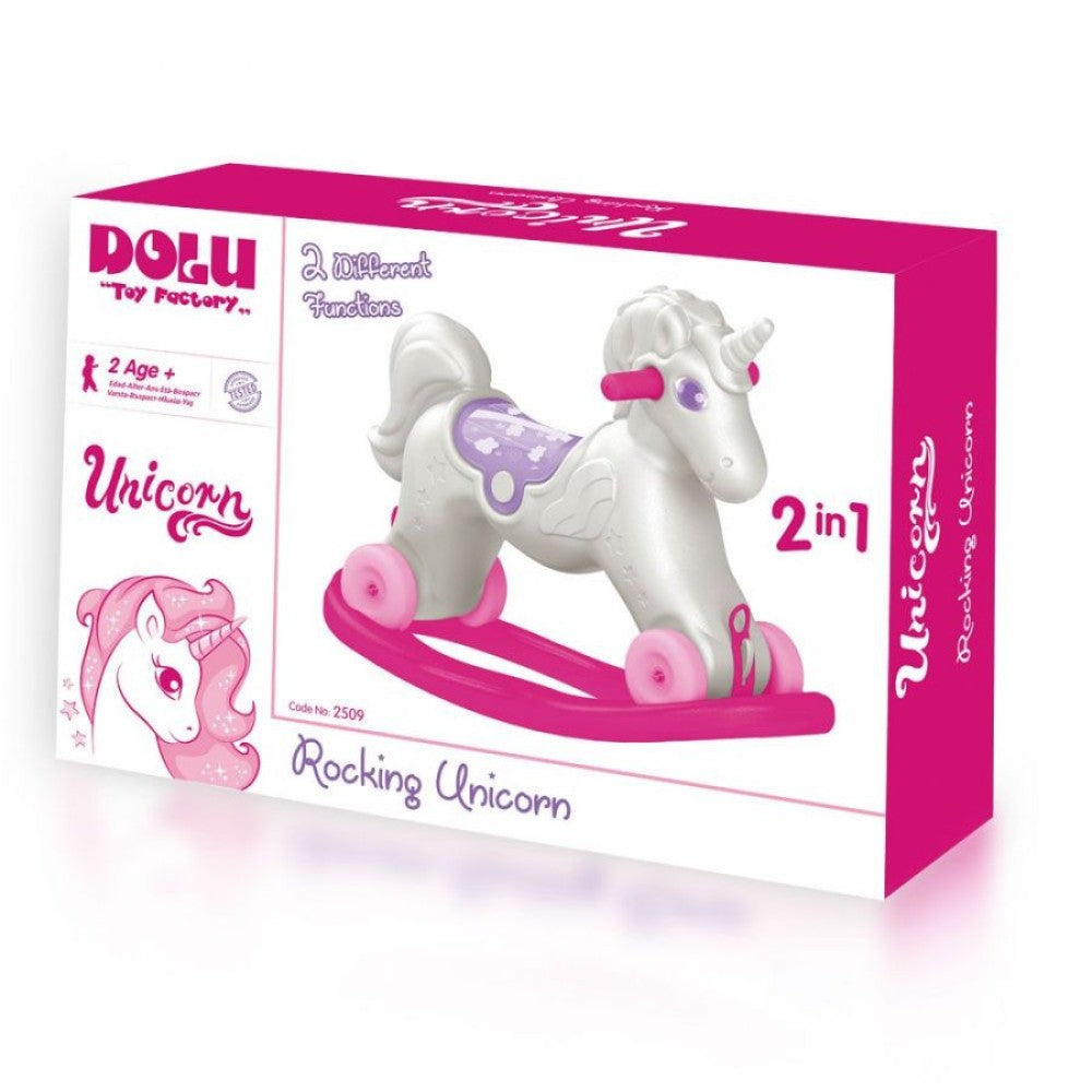 Mecedora Unicornio con ruedas Dolu