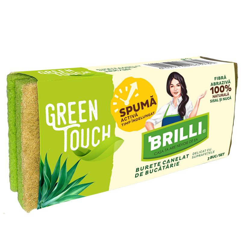 Brilli Green Touch Burete Canelat 3/Set