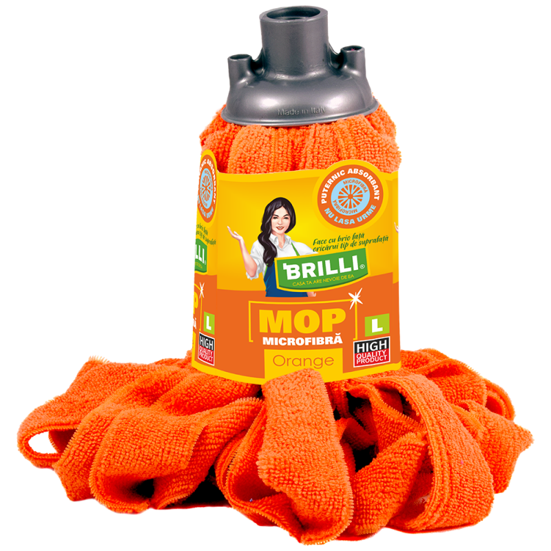 Brilli Mop Microfibra L Orange