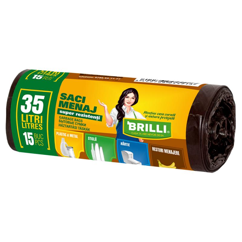 Brilli Saci Menaj 35L 15/Set Sr Maro