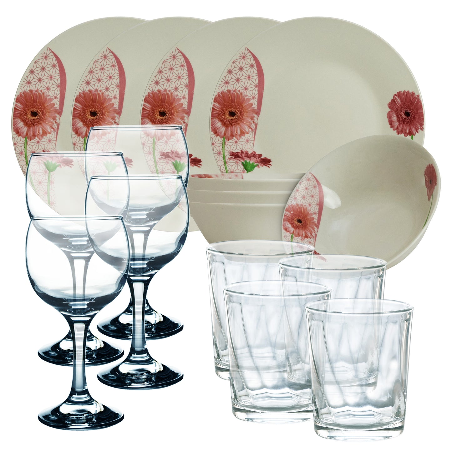 Complete Table Service Set 16 pieces - Style and Functionality in One Set