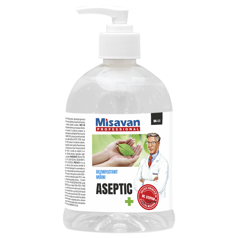 Dr.Stephan Aseptic Gel De Maini Dezinfectant  500Ml