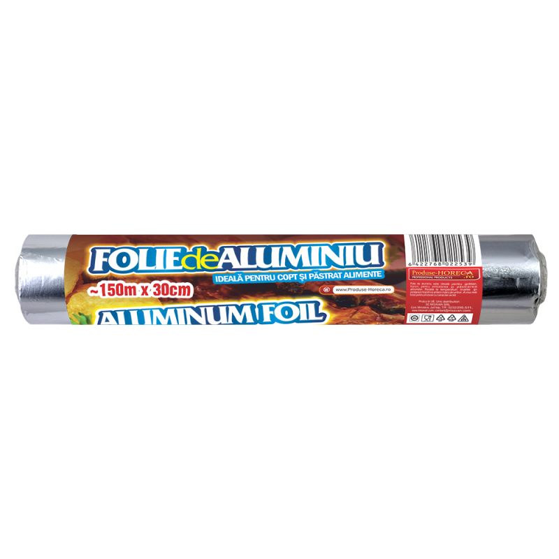 Folie Aluminiu 30Cm*150M Horeca