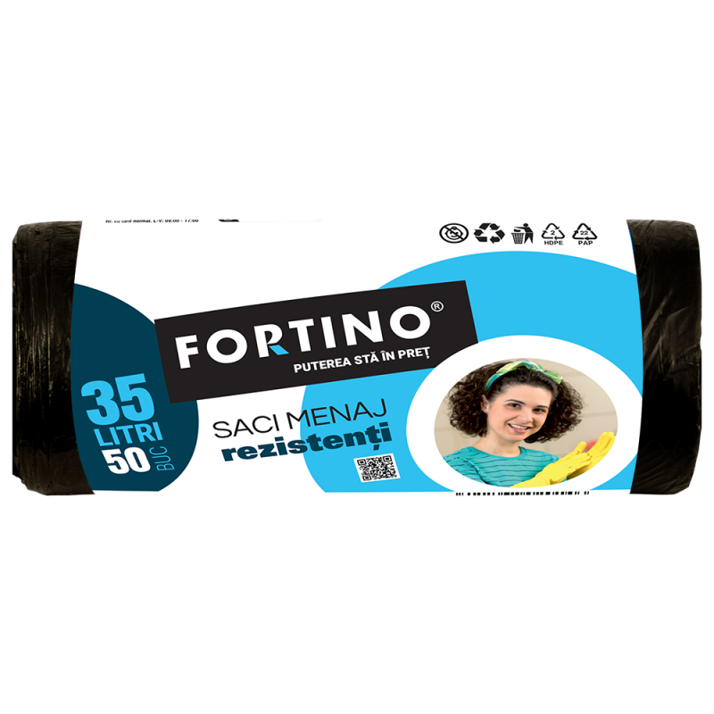 Fortino Saci Menaj 35L 50/Set Rezistenti