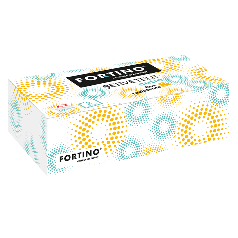 Fortino Servetele Cutie 100/Set