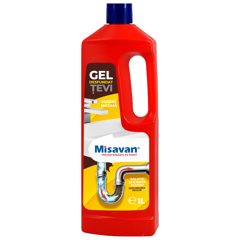 Misavan Gel Desatascador Tuberías 1L