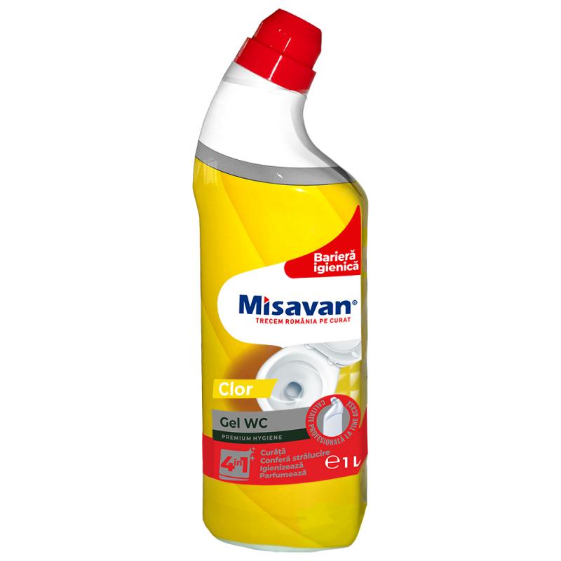 Misavan Тоалетен гел с хлор 4 в 1 1L