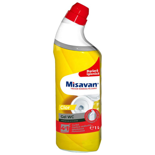 Misavan Gel Wc Cu Clor 4 In 1 1L