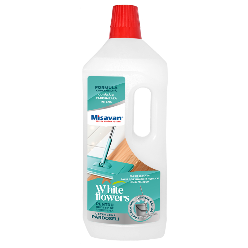 Misavan Pardoseli 800 ml White Flowers