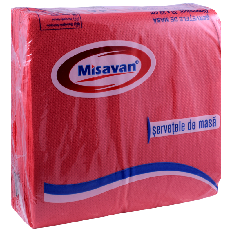 Servilletas Msv 40/Juego 33X33 Rojo 2Str