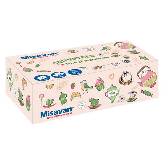 Servilletas Msv Tea Box 150/juego