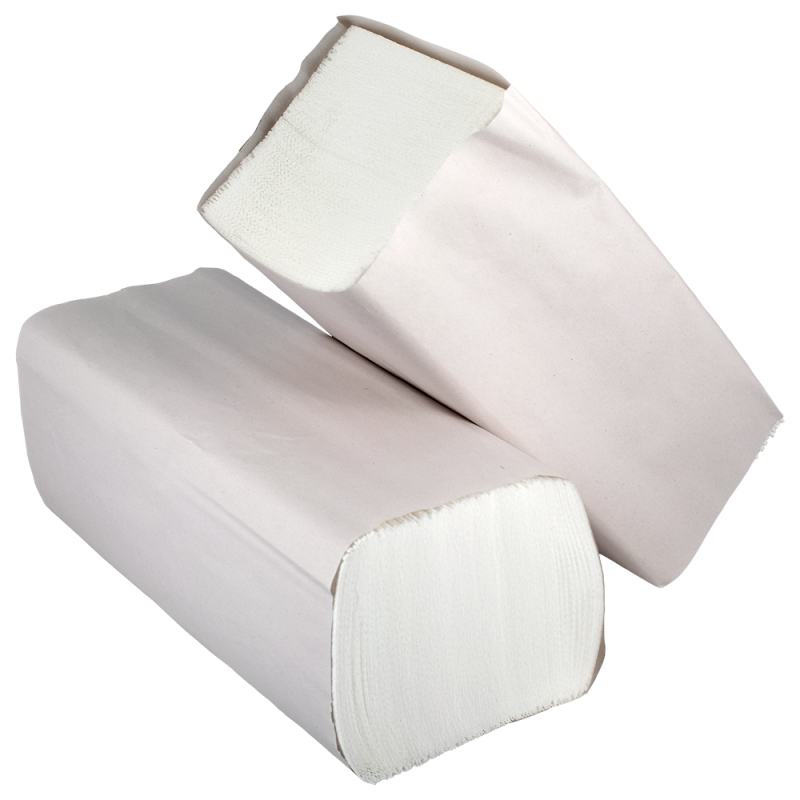 White V Towels 150/Set of 20/Bax 2-Layer Premium Cellulose