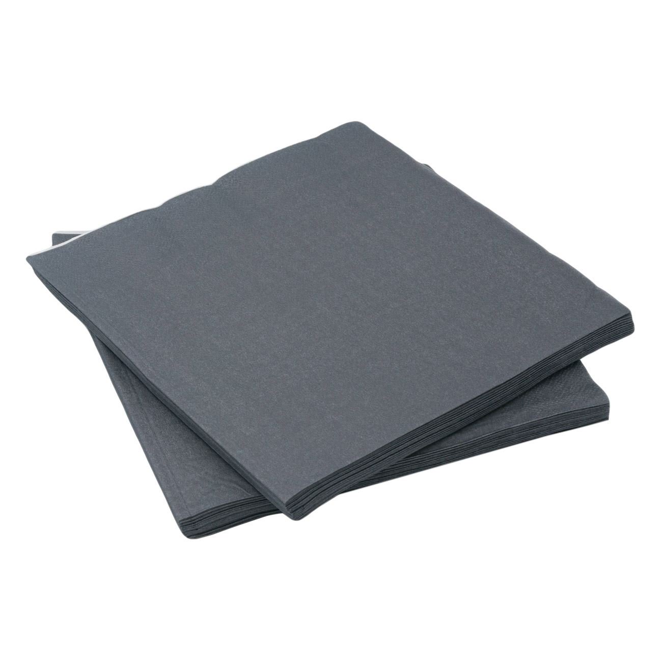 Gray napkins 38x38, 2 layers, 40pcs/pack