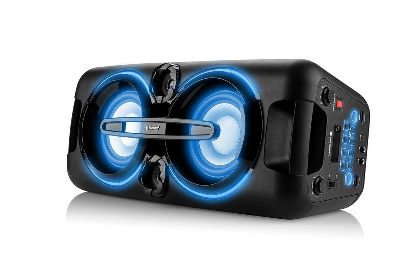 Hordozható audiorendszer GoGEN BPS 686, 2 x 30 W, Bluetooth, FM rádió, karaoke, 2xUSB, AUX IN