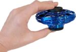 Spinner zburator FLYNOVA cu acumulator si incarcare USB, Albastru