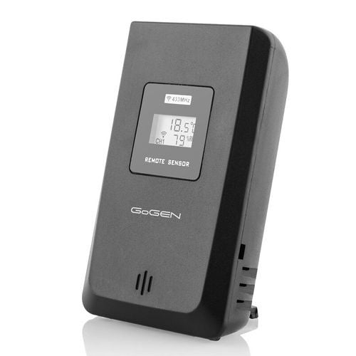 Indoor-outdoor weather station GoGEN ME 3236, external wireless sensor, color LCD