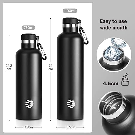 FEIJIAN stainless steel drinking bottle 1L