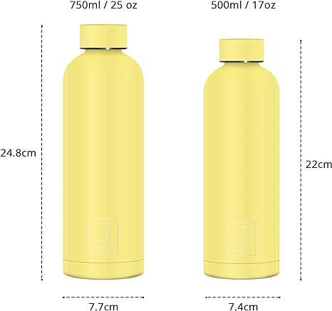 Sticlă termică JADI, oțel inoxidabil, Lemonade, 750ml